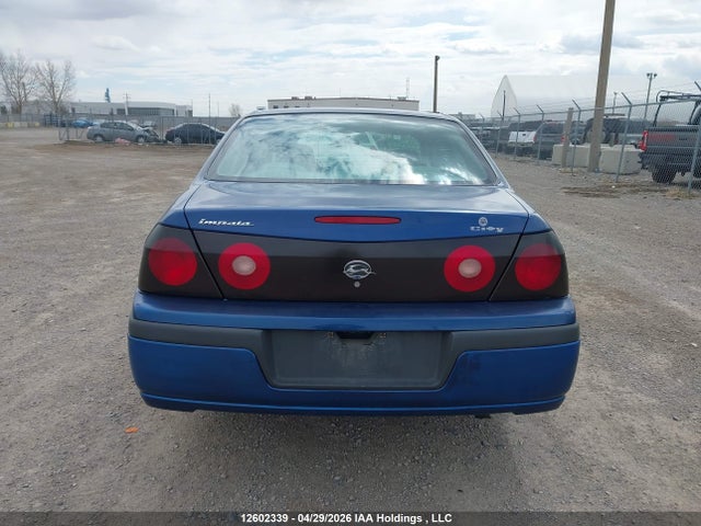 2004 Chevrolet Impala მანქანა იყიდება აუქციონზე, vin: 2G1WF52E049390990, აუქციონის ნომერი: 12602339