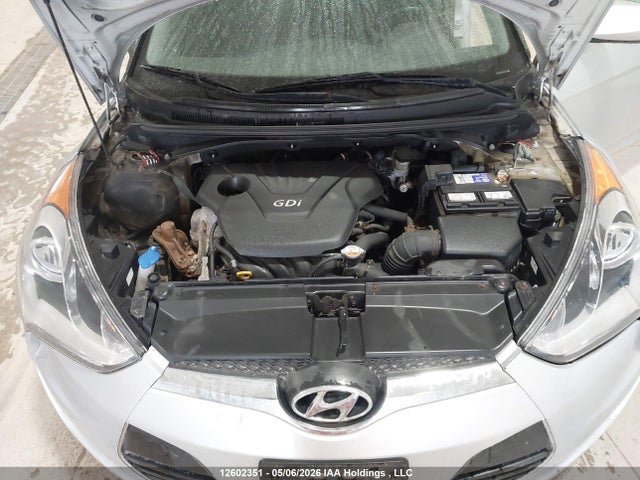 2013 Hyundai Veloster Tech მანქანა იყიდება აუქციონზე, vin: KMHTC6AD4DU109113, აუქციონის ნომერი: 12602351