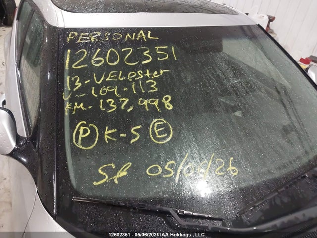 2013 Hyundai Veloster Tech მანქანა იყიდება აუქციონზე, vin: KMHTC6AD4DU109113, აუქციონის ნომერი: 12602351