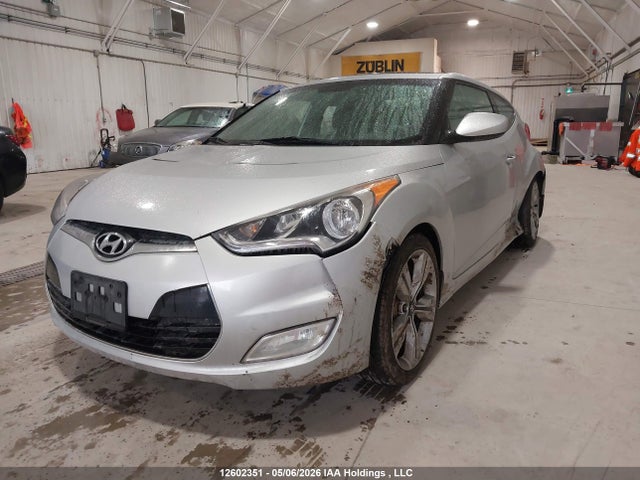 2013 Hyundai Veloster Tech მანქანა იყიდება აუქციონზე, vin: KMHTC6AD4DU109113, აუქციონის ნომერი: 12602351