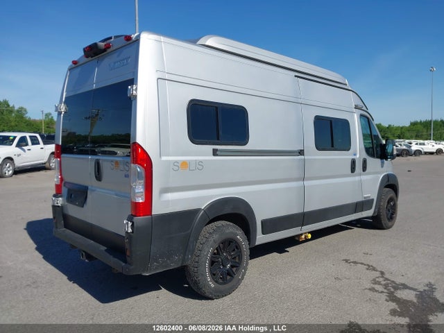 12602400 :رقم المزاد ، 3C6LRVDG0NE140725 vin ، 2022 Ram Promaster 2500 2500 High مزاد بيع