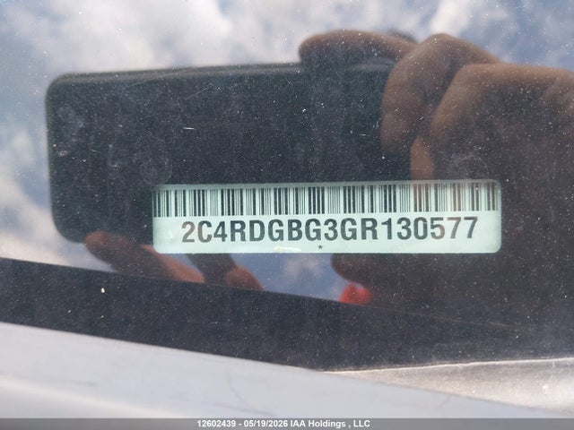 Aukcja sprzedaży 2016 Dodge Grand Caravan Se/sxt, vin: 2C4RDGBG3GR130577, numer aukcji: 12602439