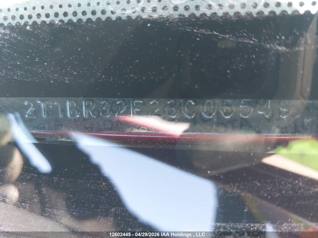 12602445 :رقم المزاد ، 2T1BR32E23C065497 vin ، 2003 Toyota Corolla مزاد بيع
