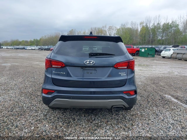 12602479 :رقم المزاد ، 5XYZUDLB3JG519930 vin ، 2018 Hyundai Santa Fe Sport مزاد بيع
