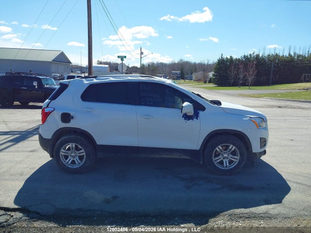Aukcja sprzedaży 2016 Chevrolet Trax Lt, vin: 3GNCJPSB7GL225635, numer aukcji: 12602486