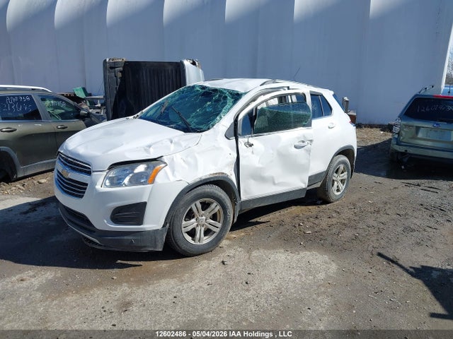 Aukcja sprzedaży 2016 Chevrolet Trax Lt, vin: 3GNCJPSB7GL225635, numer aukcji: 12602486