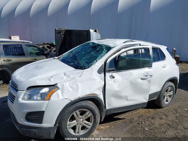 Aukcja sprzedaży 2016 Chevrolet Trax Lt, vin: 3GNCJPSB7GL225635, numer aukcji: 12602486