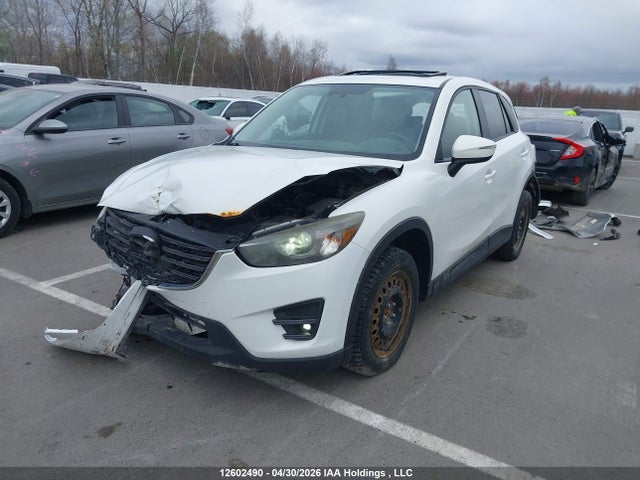 12602490 :رقم المزاد ، JM3KE4DY7G0677470 vin ، 2016 Mazda Cx-5 Gt مزاد بيع