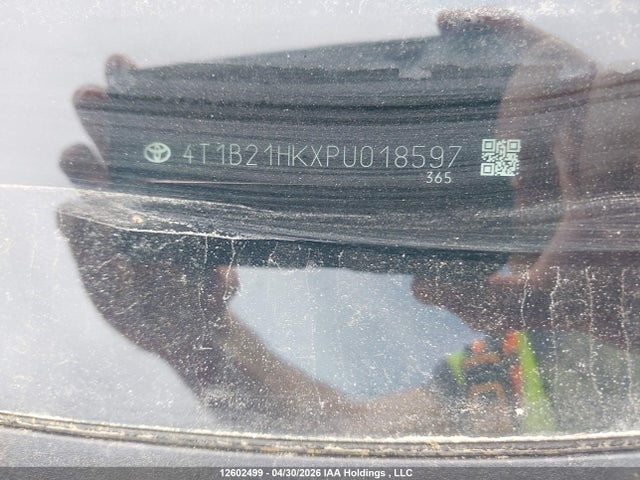 4T1B21HKXPU018597 Toyota Camry Xle/se