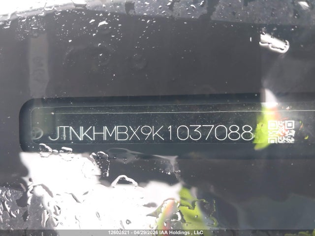 JTNKHMBX9K1037088 Toyota C-HR