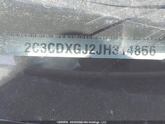 Продаж на аукціоні авто 2018 Dodge Charger R/t 392, vin: 2C3CDXGJ2JH314856, номер лоту: 12602539