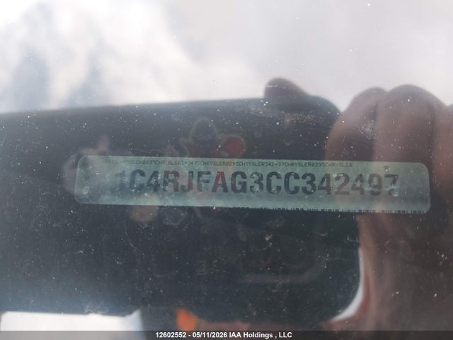 Aukcja sprzedaży 2012 Jeep Grand Cherokee Laredo, vin: 1C4RJFAG3CC342497, numer aukcji: 12602552