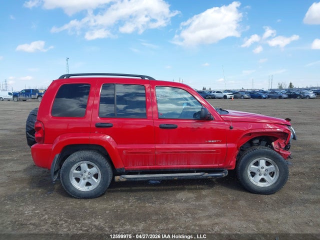 12599975 :رقم المزاد ، 1J4GL58K34W192973 vin ، 2004 Jeep Liberty Limited Edition مزاد بيع