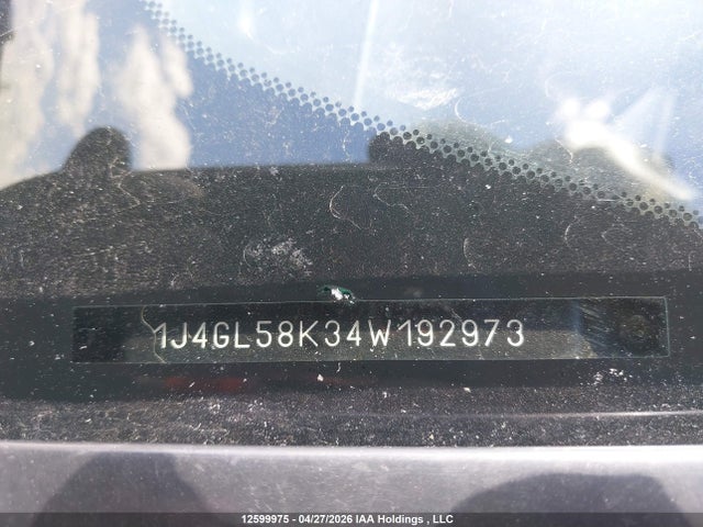 12599975 :رقم المزاد ، 1J4GL58K34W192973 vin ، 2004 Jeep Liberty Limited Edition مزاد بيع