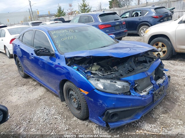 Продаж на аукціоні авто 2020 Honda Civic Sport, vin: 2HGFC2F83LH024613, номер лоту: 12602578