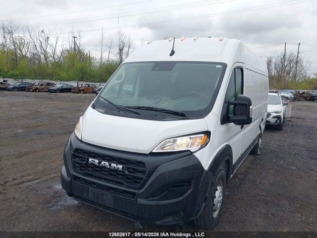 2023 Ram Promaster 3500 3500 High მანქანა იყიდება აუქციონზე, vin: 3C6MRVHG8PE519893, აუქციონის ნომერი: 12602617