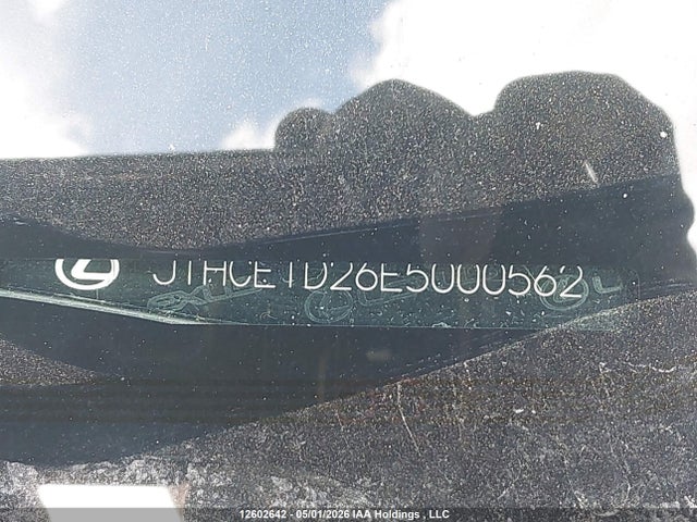 Продажа на аукционе авто 2014 Lexus Is 350, vin: JTHCE1D26E5000562, номер лота: 12602642