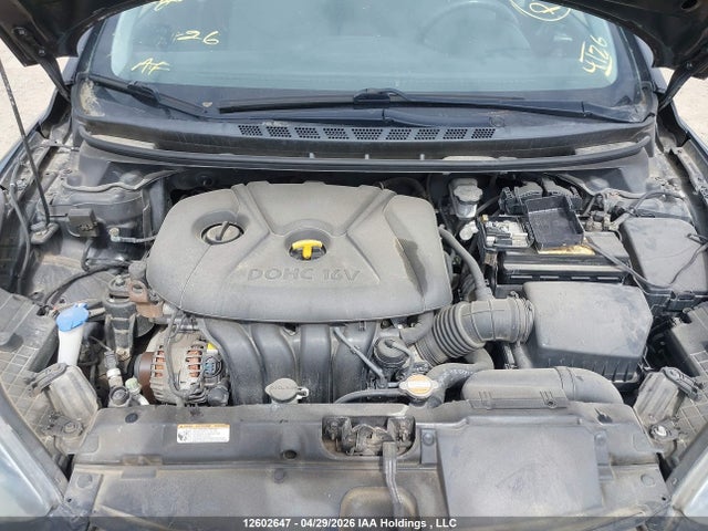 12602647 :رقم المزاد ، 5NPDH4AE8CH068615 vin ، 2012 Hyundai Elantra Gl مزاد بيع