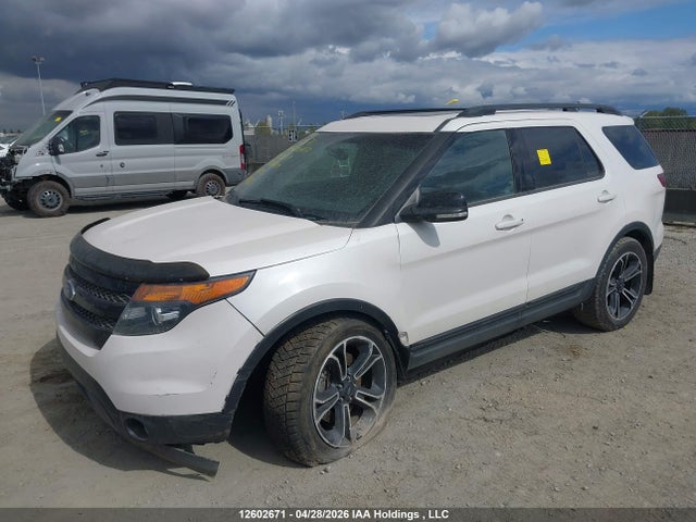 12602671 :رقم المزاد ، 1FM5K8GT2FGB33854 vin ، 2015 Ford Explorer Sport مزاد بيع