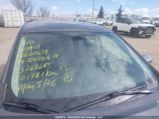 3N1AB7AP1KY263645 Nissan Sentra S/sv/sr/sl