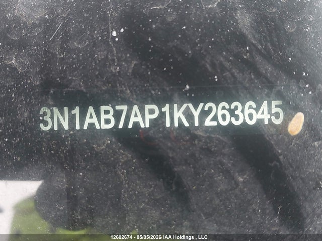 3N1AB7AP1KY263645 Nissan Sentra S/sv/sr/sl