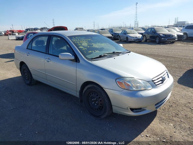 2003 Toyota Corolla Ce/le/s მანქანა იყიდება აუქციონზე, vin: 2T1BR32E43C721053, აუქციონის ნომერი: 12602695