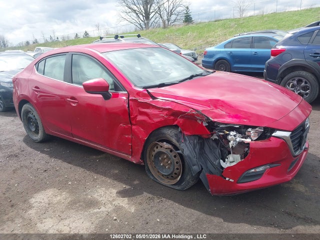 2018 Mazda Mazda3 Se მანქანა იყიდება აუქციონზე, vin: 3MZBN1T77JM244135, აუქციონის ნომერი: 12602702