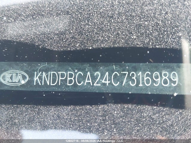 Продажа на аукционе авто 2012 Kia Sportage Lx, vin: KNDPBCA24C7316989, номер лота: 12602716