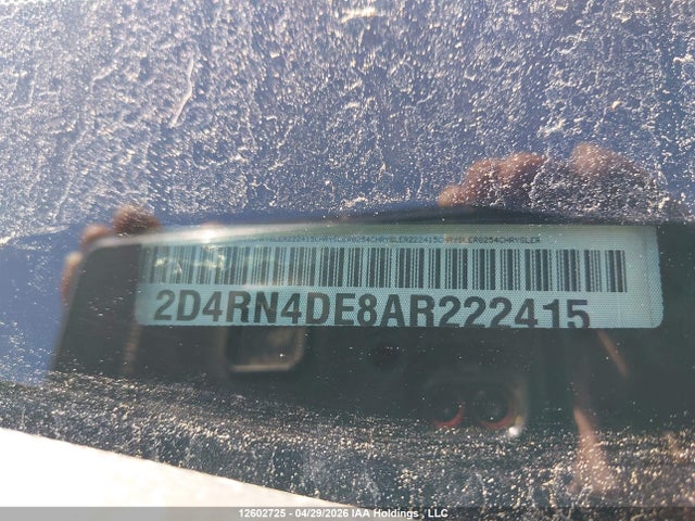 Aukcja sprzedaży 2010 Dodge Grand Caravan Se, vin: 2D4RN4DE8AR222415, numer aukcji: 12602725