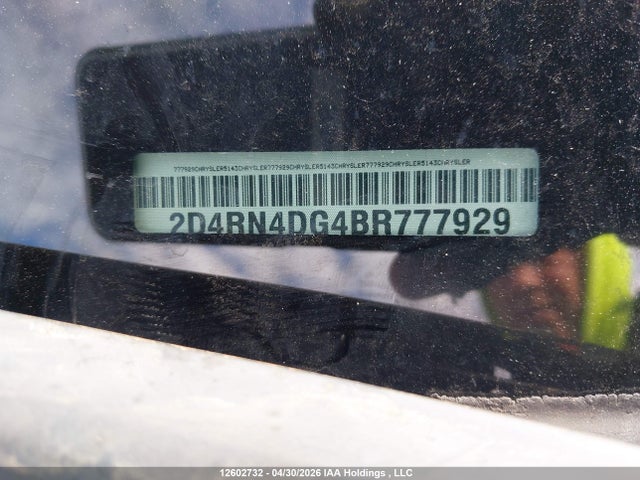Продажа на аукционе авто 2011 Dodge Grand Caravan Express, vin: 2D4RN4DG4BR777929, номер лота: 12602732