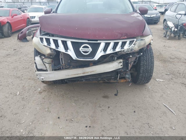 2009 Nissan Murano S/sl/le მანქანა იყიდება აუქციონზე, vin: JN8AZ18W09W147846, აუქციონის ნომერი: 12602735