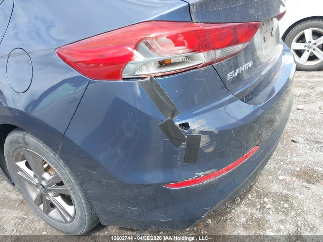 12602744 :رقم المزاد ، KMHD84LF6HU340822 vin ، 2017 Hyundai Elantra Se/value/limited مزاد بيع