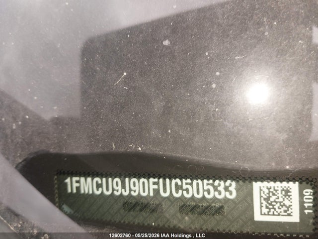 Продажа на аукционе авто 2015 Ford Escape Titanium, vin: 1FMCU9J90FUC50533, номер лота: 12602760