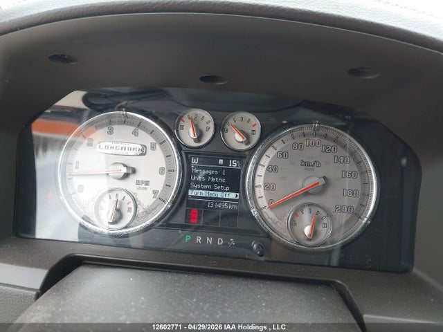 12602771 :رقم المزاد ، 1C6RD7PT7CS152216 vin ، 2012 Dodge Ram 1500 Longhorn مزاد بيع