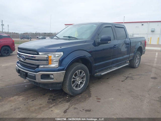 2019 Ford F150 Supercrew მანქანა იყიდება აუქციონზე, vin: 1FTFW1E40KFC35055, აუქციონის ნომერი: 12602796