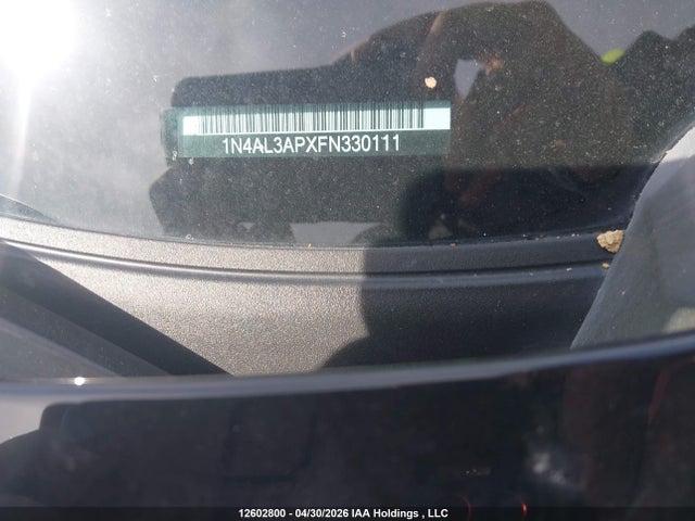 1N4AL3APXFN330111 Nissan Altima 2.5/s/sv/sl