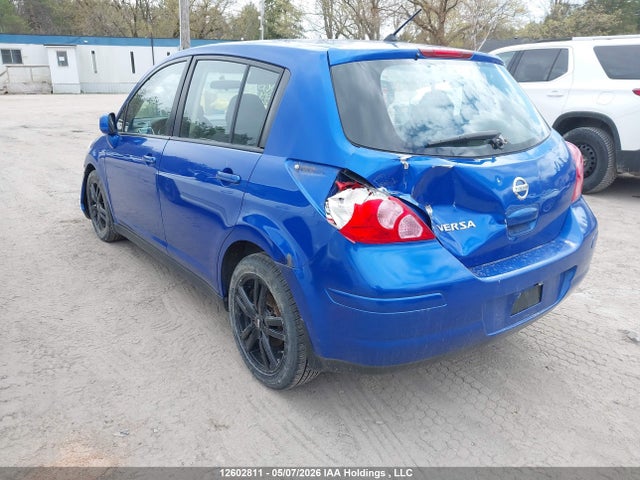 2009 Nissan Versa S/sl მანქანა იყიდება აუქციონზე, vin: 3N1BC13E79L444542, აუქციონის ნომერი: 12602811