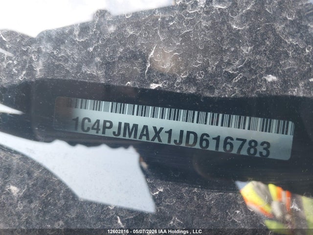 Aukcja sprzedaży 2018 Jeep Cherokee Sport, vin: 1C4PJMAX1JD616783, numer aukcji: 12602816