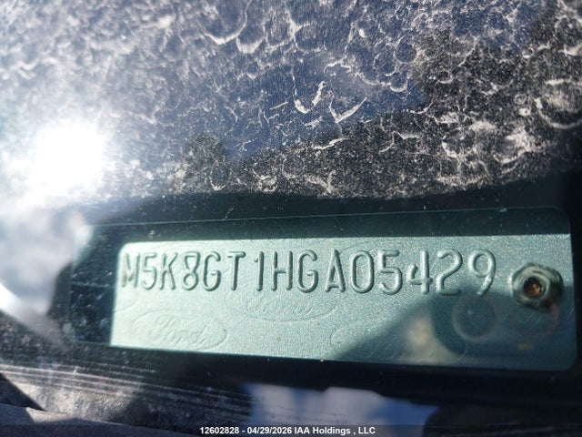 1FM5K8GT1HGA05429 Ford EXPLORER SPORT
