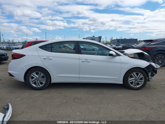 2019 Hyundai Elantra Preferred მანქანა იყიდება აუქციონზე, vin: KMHD84LF9KU844580, აუქციონის ნომერი: 12602833