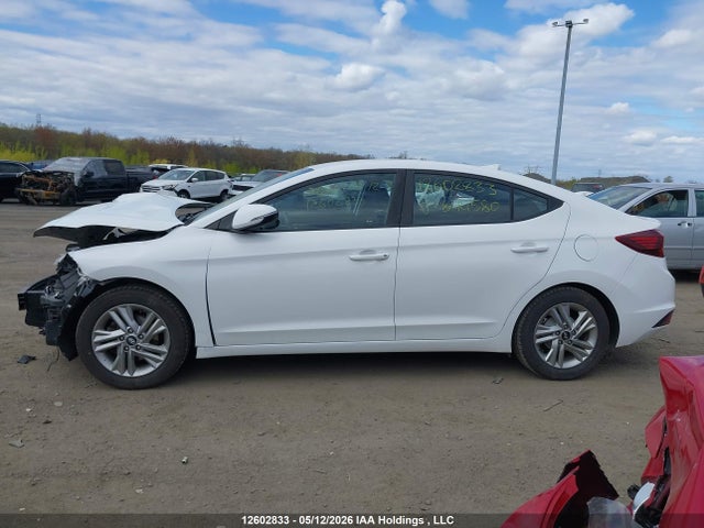 2019 Hyundai Elantra Preferred მანქანა იყიდება აუქციონზე, vin: KMHD84LF9KU844580, აუქციონის ნომერი: 12602833