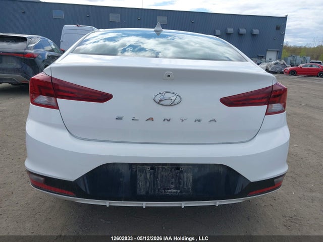 2019 Hyundai Elantra Preferred მანქანა იყიდება აუქციონზე, vin: KMHD84LF9KU844580, აუქციონის ნომერი: 12602833