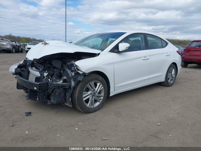 2019 Hyundai Elantra Preferred მანქანა იყიდება აუქციონზე, vin: KMHD84LF9KU844580, აუქციონის ნომერი: 12602833
