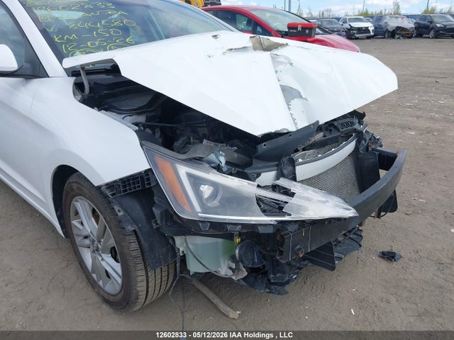 2019 Hyundai Elantra Preferred მანქანა იყიდება აუქციონზე, vin: KMHD84LF9KU844580, აუქციონის ნომერი: 12602833