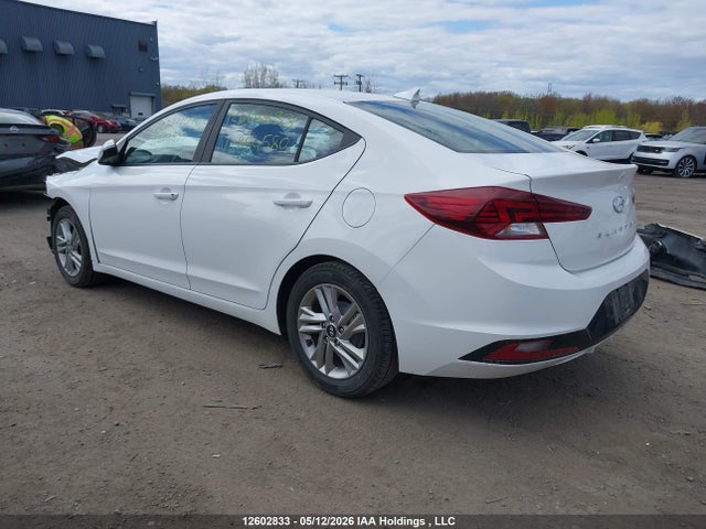 2019 Hyundai Elantra Preferred მანქანა იყიდება აუქციონზე, vin: KMHD84LF9KU844580, აუქციონის ნომერი: 12602833