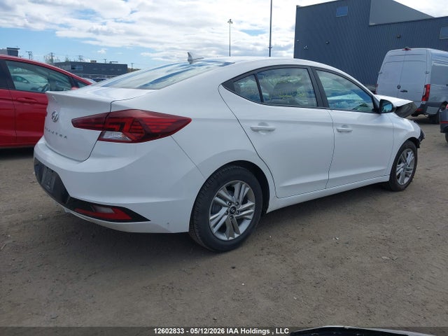 2019 Hyundai Elantra Preferred მანქანა იყიდება აუქციონზე, vin: KMHD84LF9KU844580, აუქციონის ნომერი: 12602833