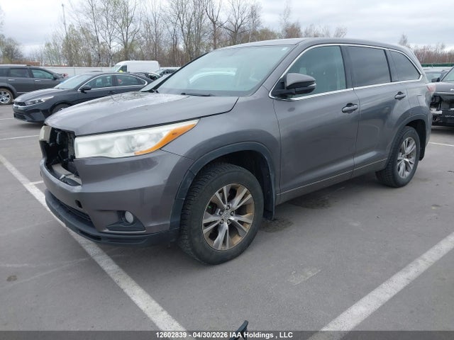 Toyota Highlander 2015 5TDBKRFH3FS185381 Image 2