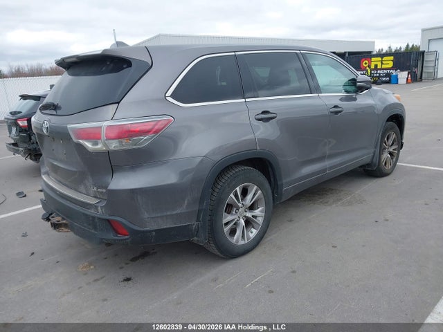 Toyota Highlander 2015 5TDBKRFH3FS185381 Image 4