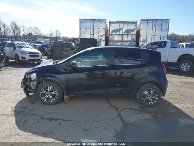 2012 Chevrolet Sonic 2lt მანქანა იყიდება აუქციონზე, vin: 1G1JC6SB8C4217203, აუქციონის ნომერი: 12602852