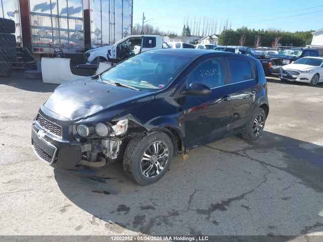 2012 Chevrolet Sonic 2lt მანქანა იყიდება აუქციონზე, vin: 1G1JC6SB8C4217203, აუქციონის ნომერი: 12602852